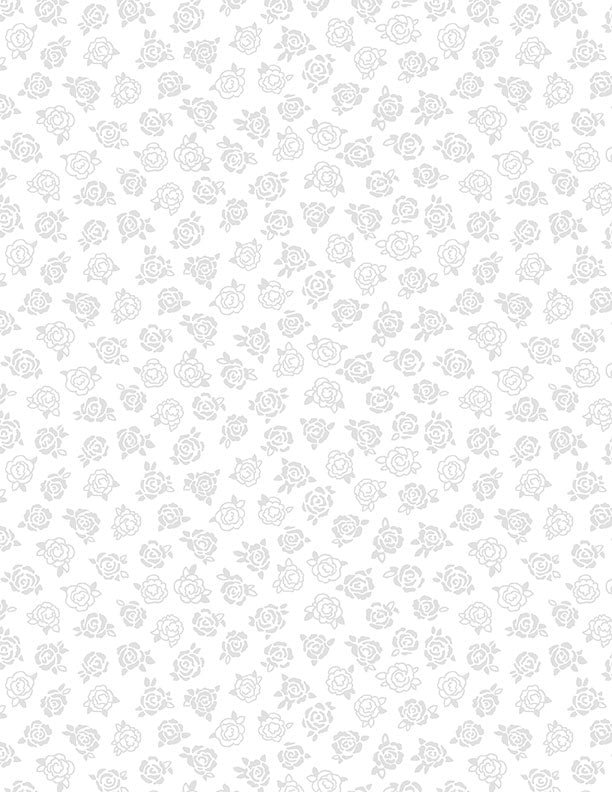 Garden Whispers || Roses || White on White
