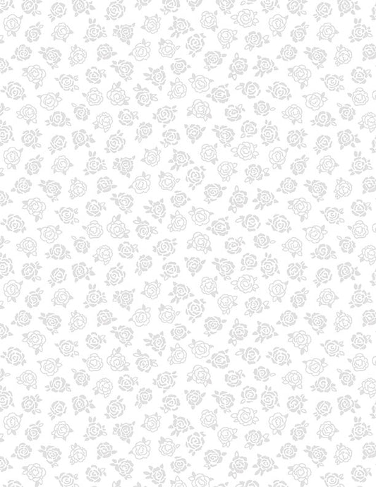 Garden Whispers || Roses || White on White