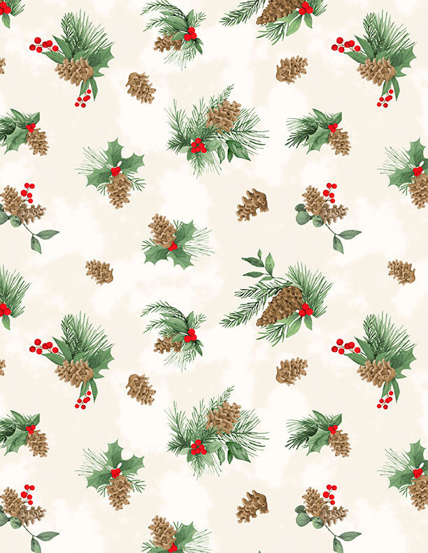 Cardinal Charm || Pine Cone Toss Cream