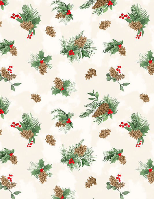 Cardinal Charm || Pine Cone Toss Cream