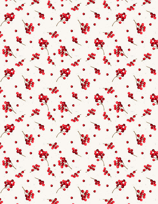 Cardinal Charm || Holly Toss White