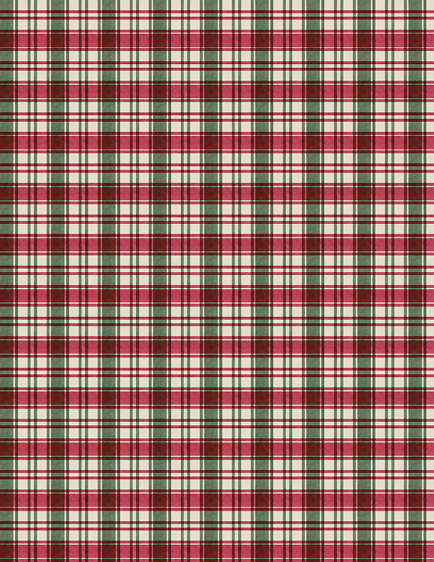 Cardinal Charm || Plaid Red Multi