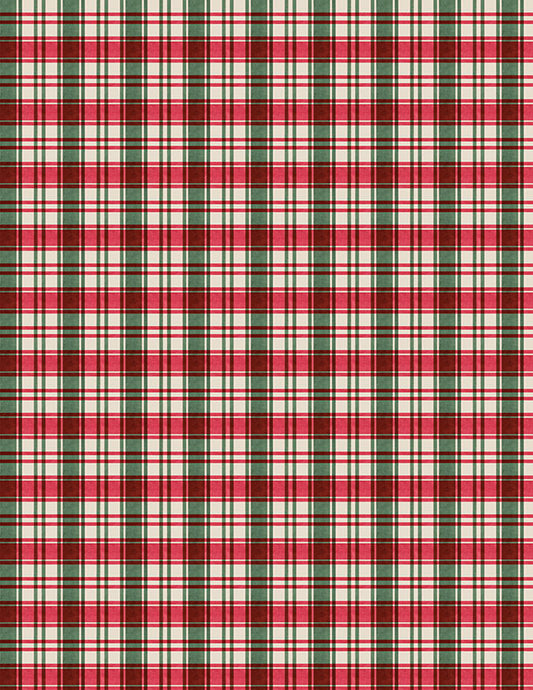 Cardinal Charm || Plaid Red Multi