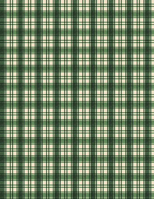 Cardinal Charm || Plaid Green Multi