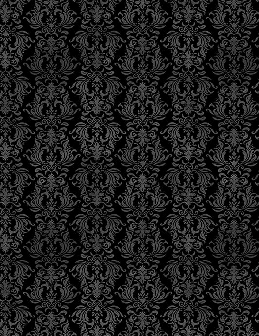 Cardinal Charm || Damask Black