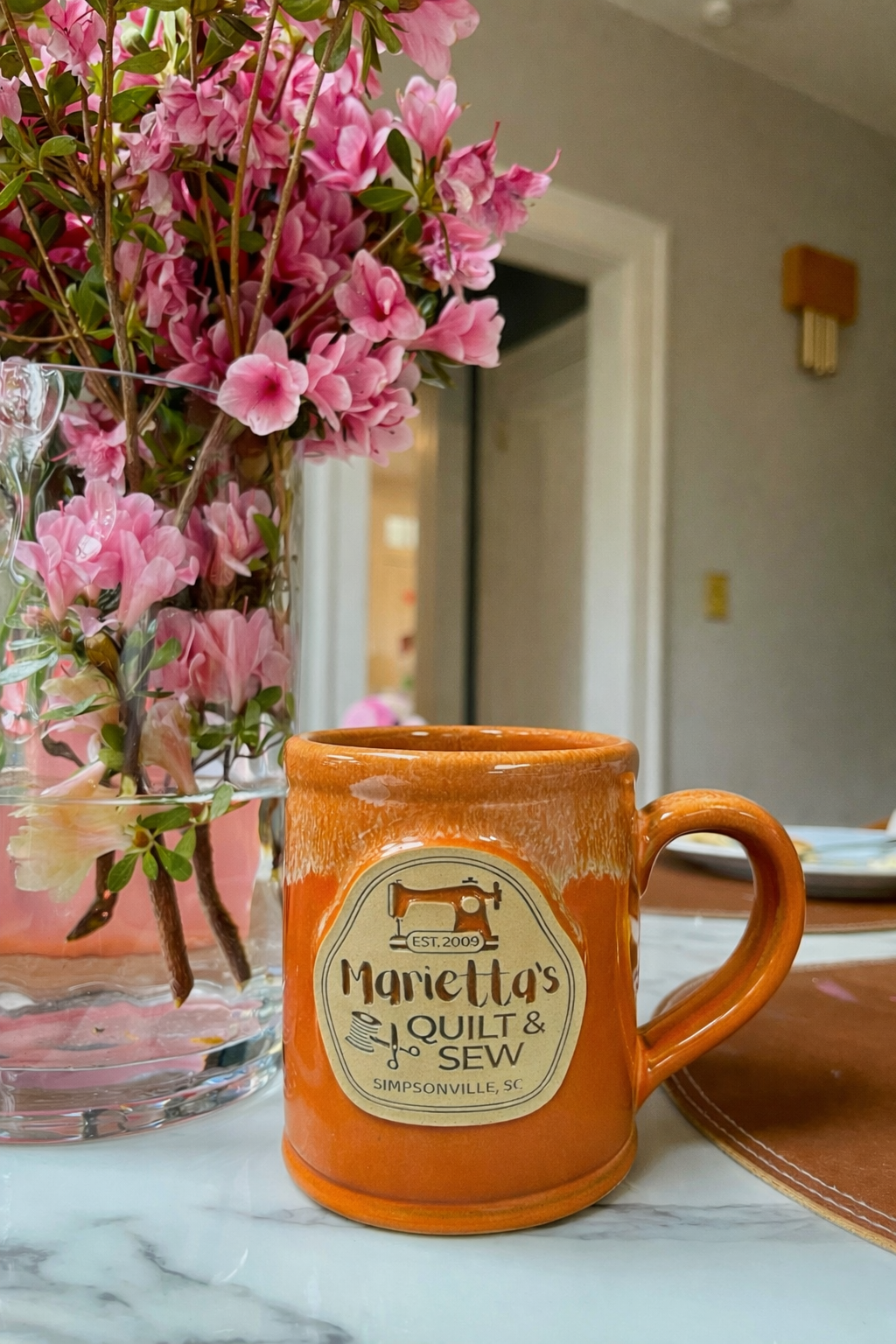 Rancher Mug || Orange/Dijon