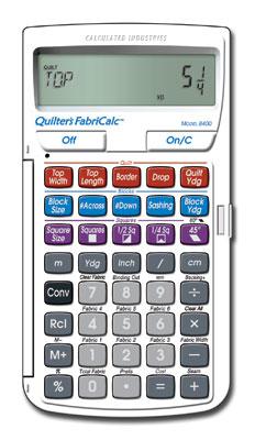 QUILTER'S FABRIC CALC