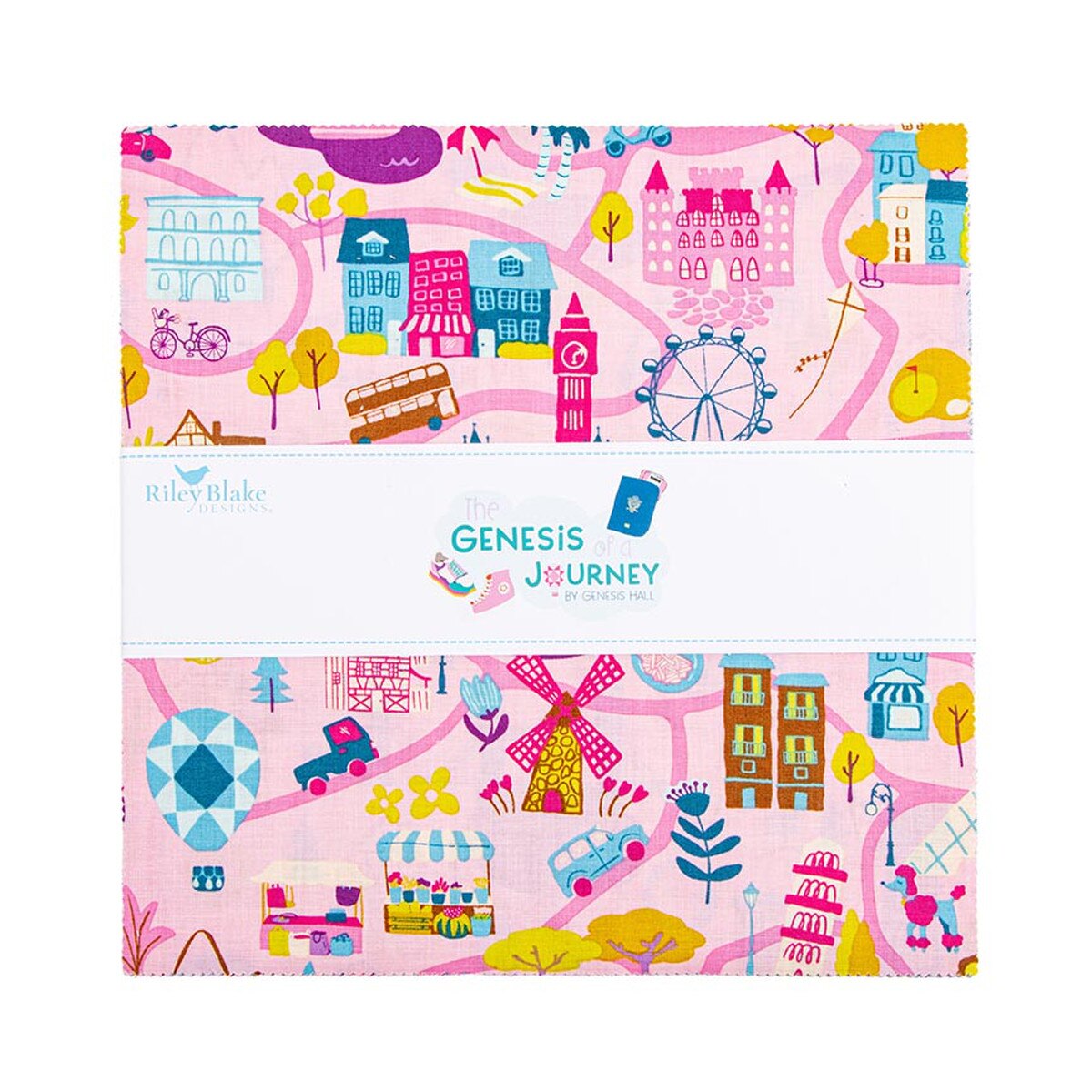 The Genesis of a Journey || 5in Squares || 42pcs/bundle