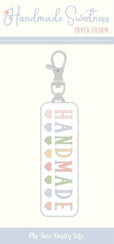 Handmade Zipper Charm By My Sew Quilty Life