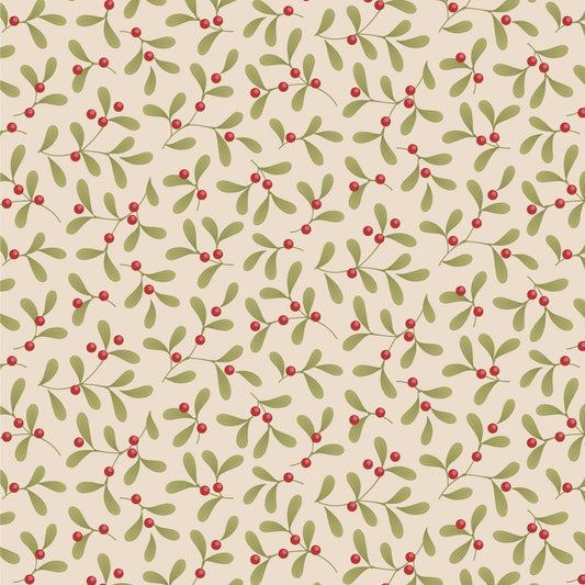 Merry Little Christmas || Mistletoe || Cream