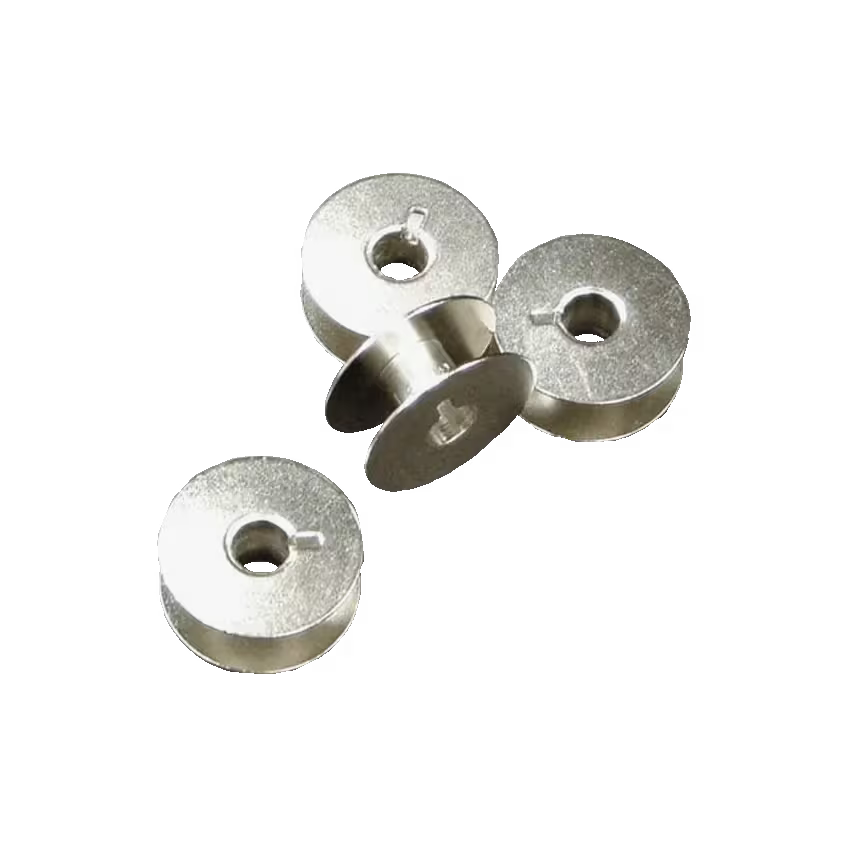Brother SA159 Metal Embroidery Bobbins for PQ Series (5-Pack)