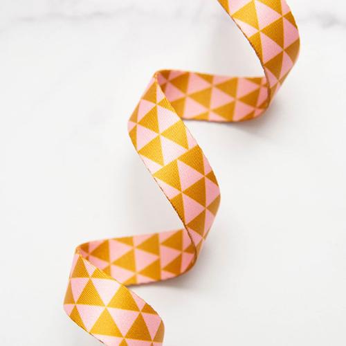 Webbing || Triangle Ochre || 1" || Stitch Supply (Copy)
