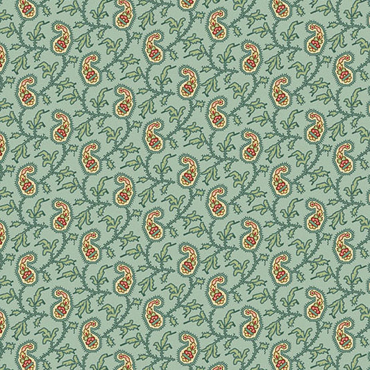 Jingle Bell || Paisley Vine || Vintage Blue