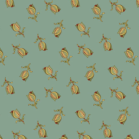 Jingle Bell || Ornamental Tulips || Vintage Blue