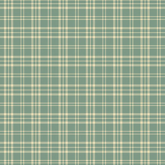 Jingle Bell || Pajama Plaid || Vintage Blue