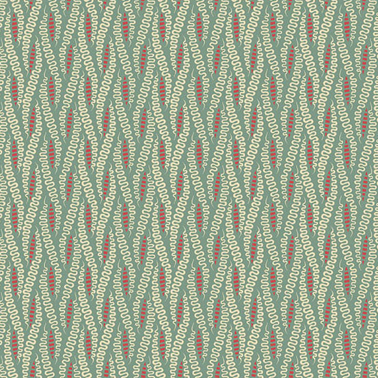 Jingle Bell || Ribbon Candy || Vintage Blue