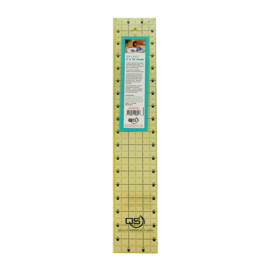 Quilters Select Ruler 3" x 18"