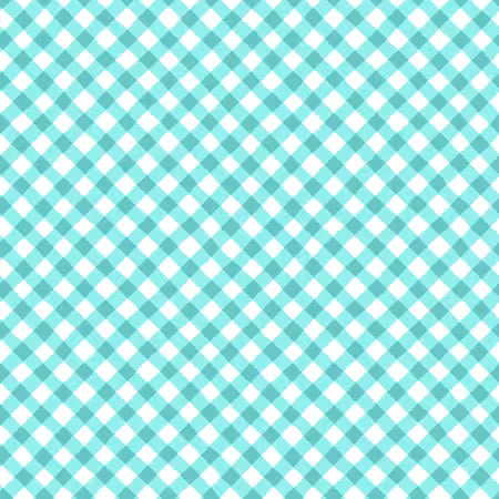 Sippin' on Sunshine || Aqua Blue Bias Gingham