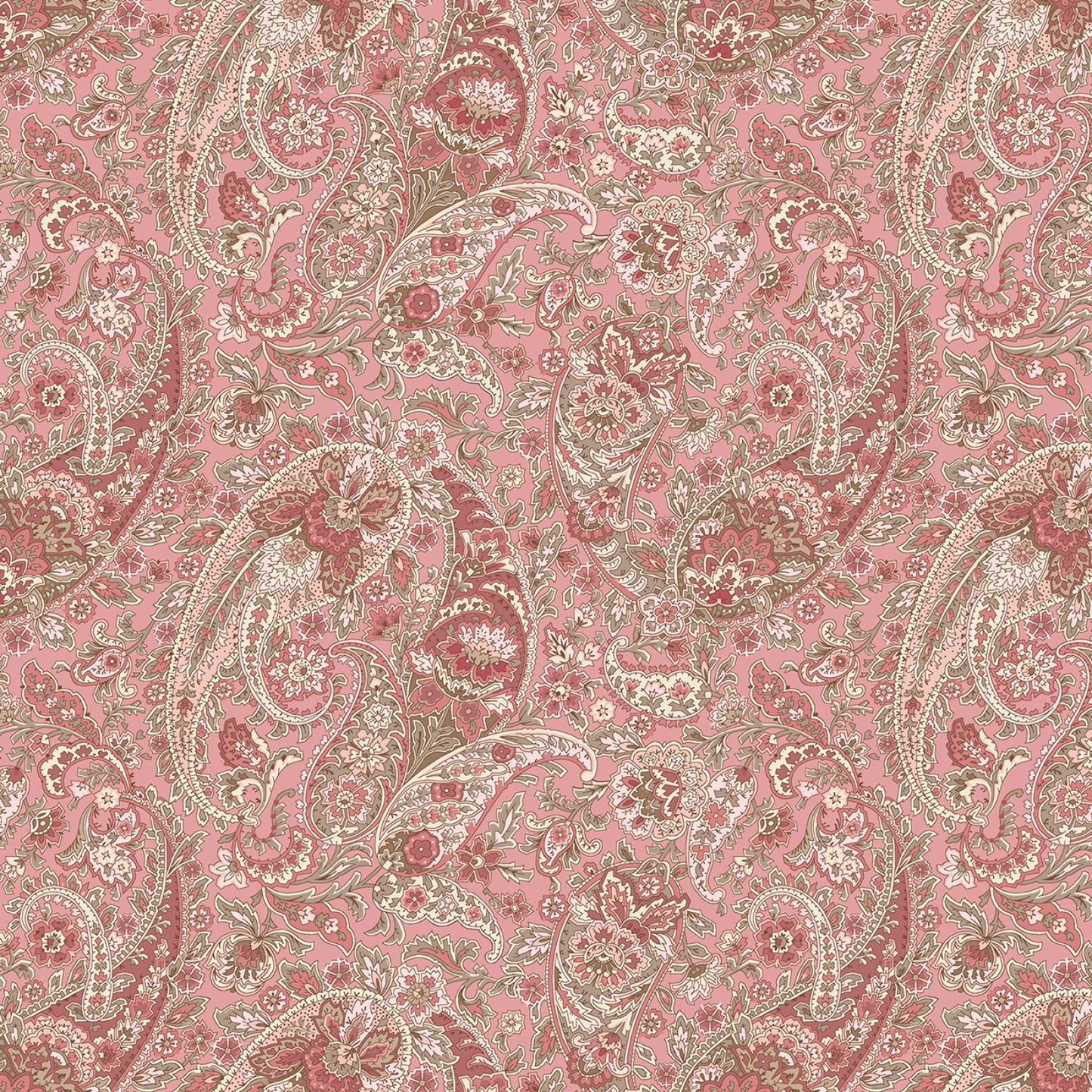 Meadow Blush || Pink Paisley
