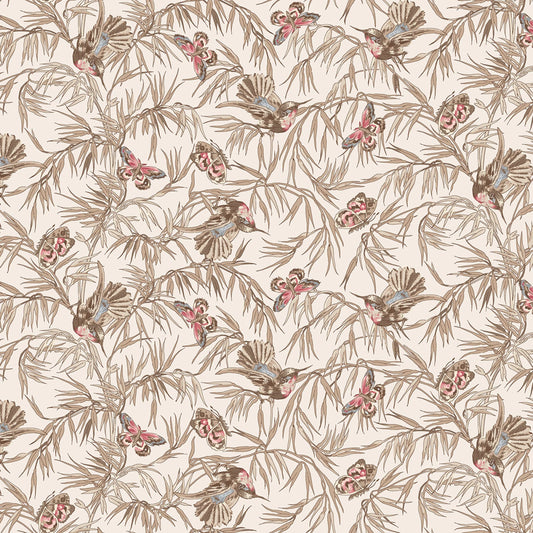 Meadow Blush || White Birds And Butterflies