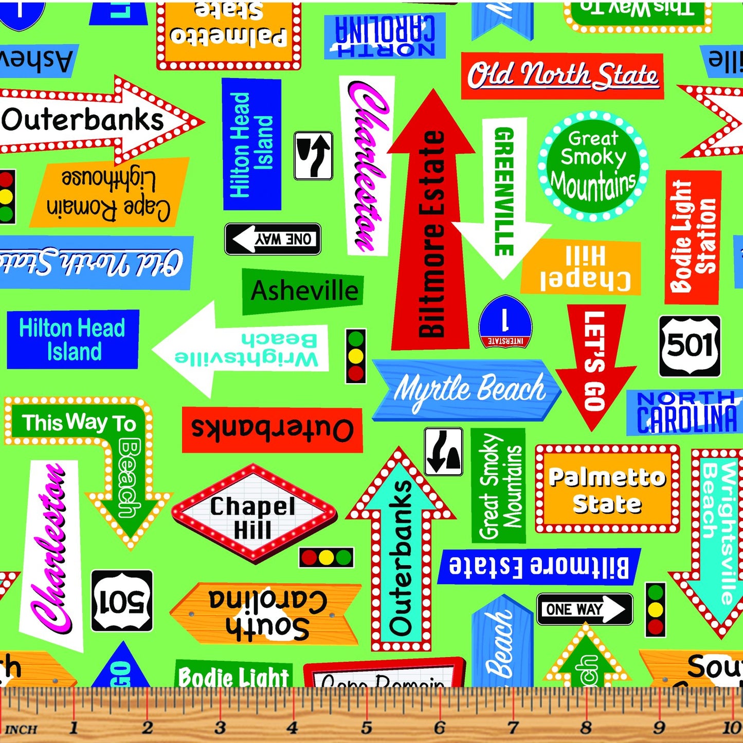 ACSH 2022 Carolina Landmarks Green