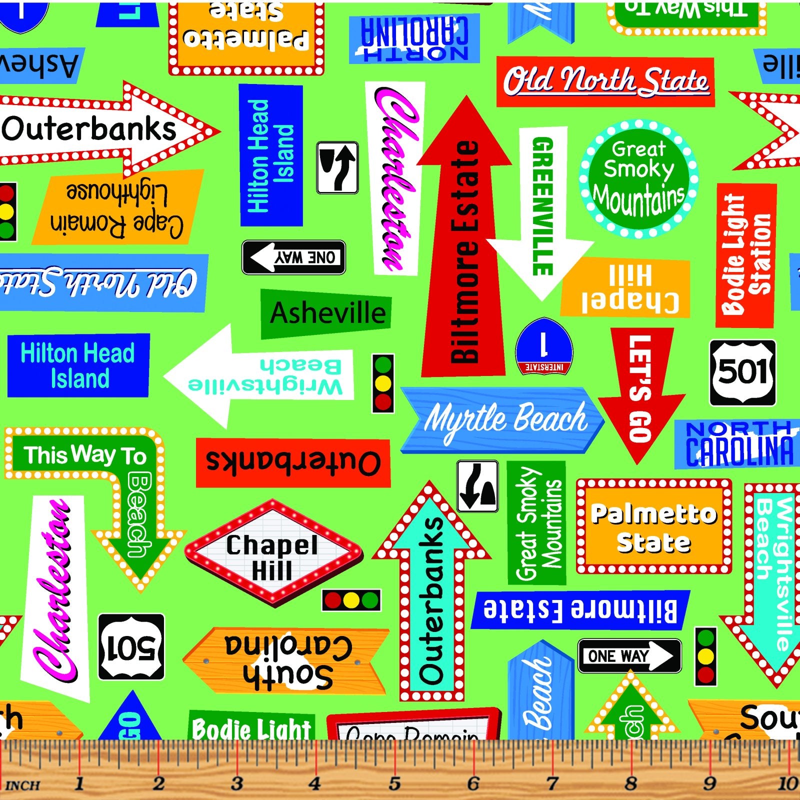ACSH 2022 Carolina Landmarks Green