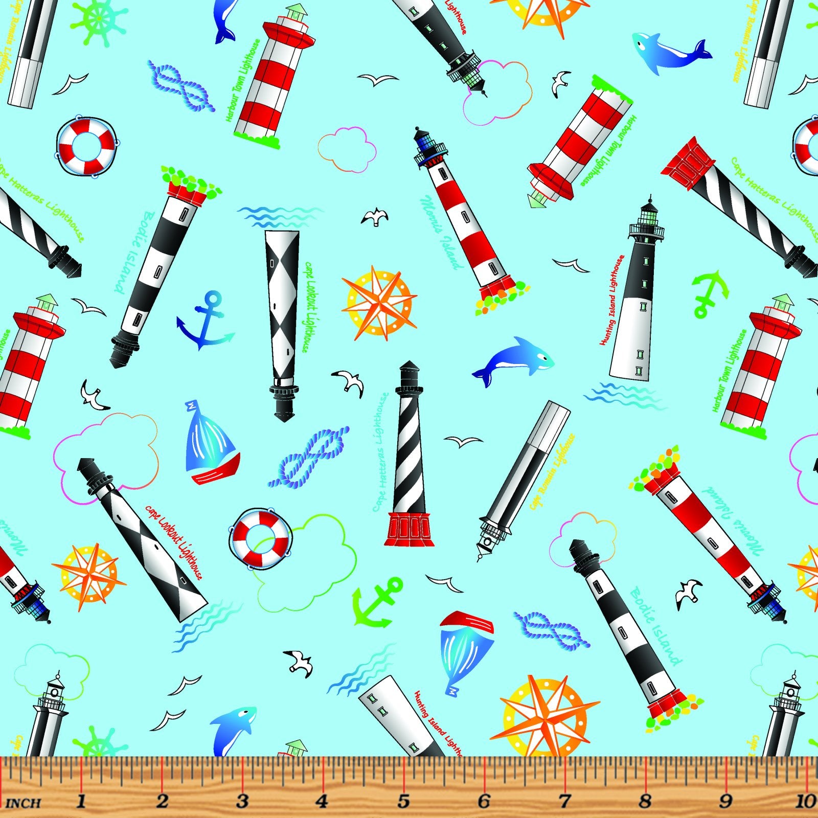 ACSH 2022 Carolina Lighthouses Light Blue