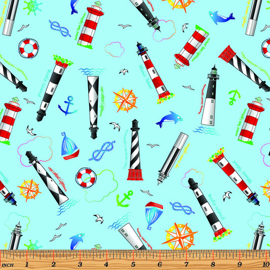 ACSH 2022 Carolina Lighthouses Light Blue