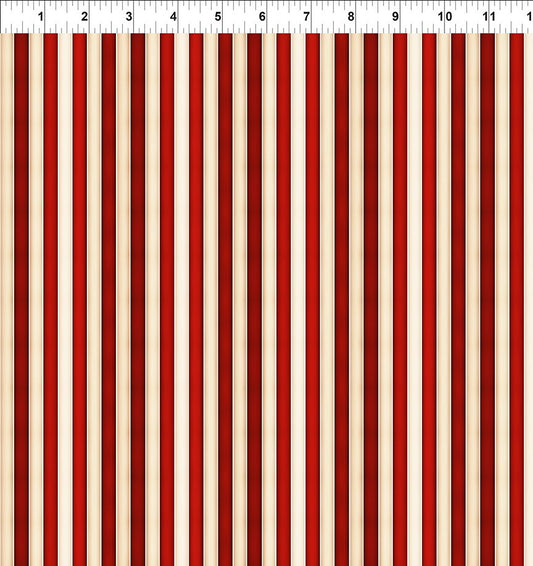 Winter Enchantment || Stripe || Red