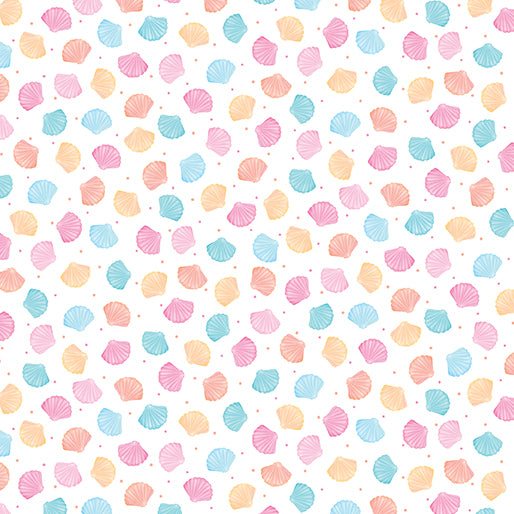 Flamingal Pals Mini Seashells White