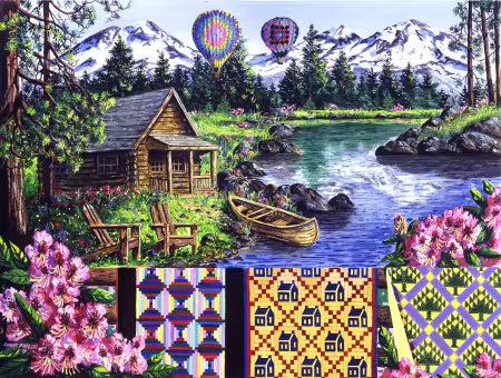 Floating Over Sisters 500pc Puzzle