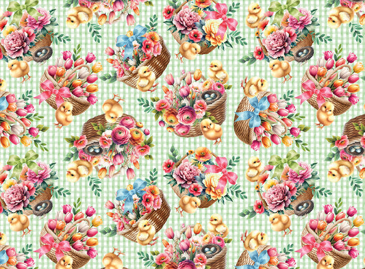Garden Tea || Baskets Green