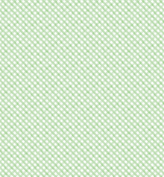Garden Tea || Plaid Green