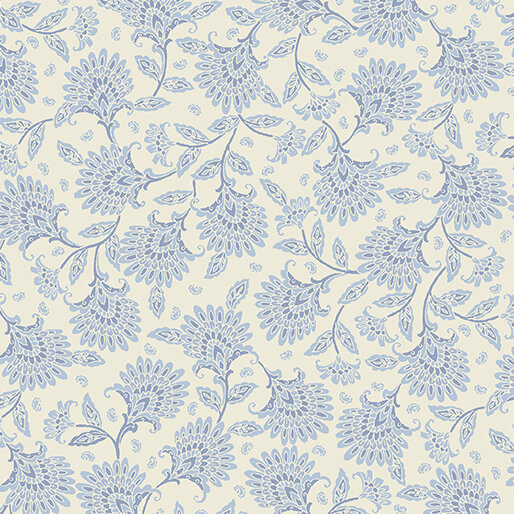 Whimsy Floral 108" Blue