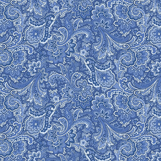 April's Garden || Khanti Paisley || Blue