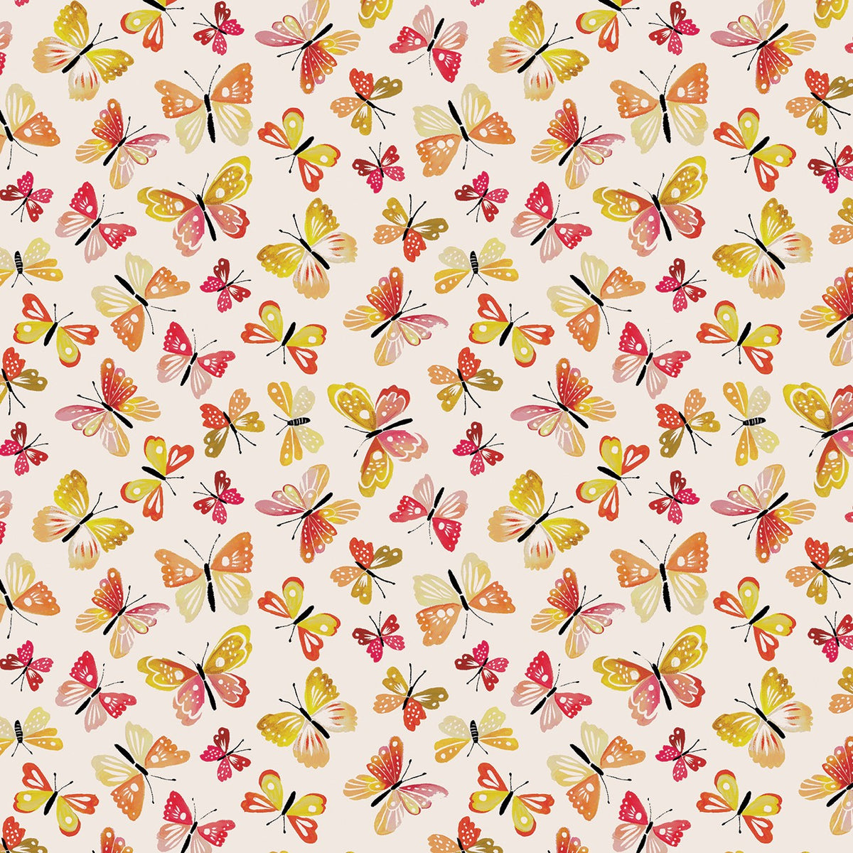 Love and Stitches || Rustic Flutter || Peach Jam/Natural