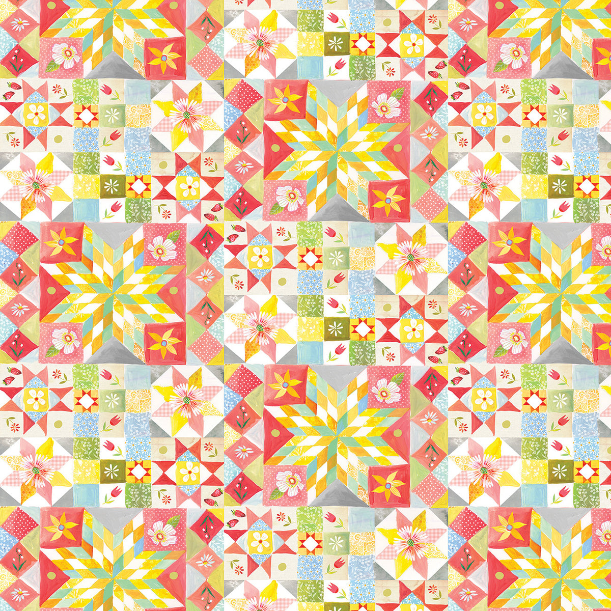 Love and Stitches || Heirloom Quilt || Multi