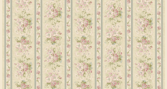 Beloved || Apple Blossom Stripe Natural