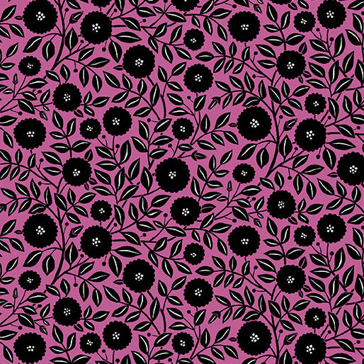 Black, White and Bloom || Pamela Magenta