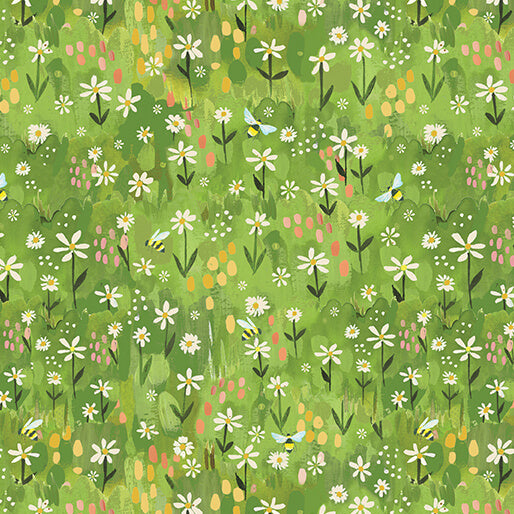 Into the Meadow || Daisy Field || Green