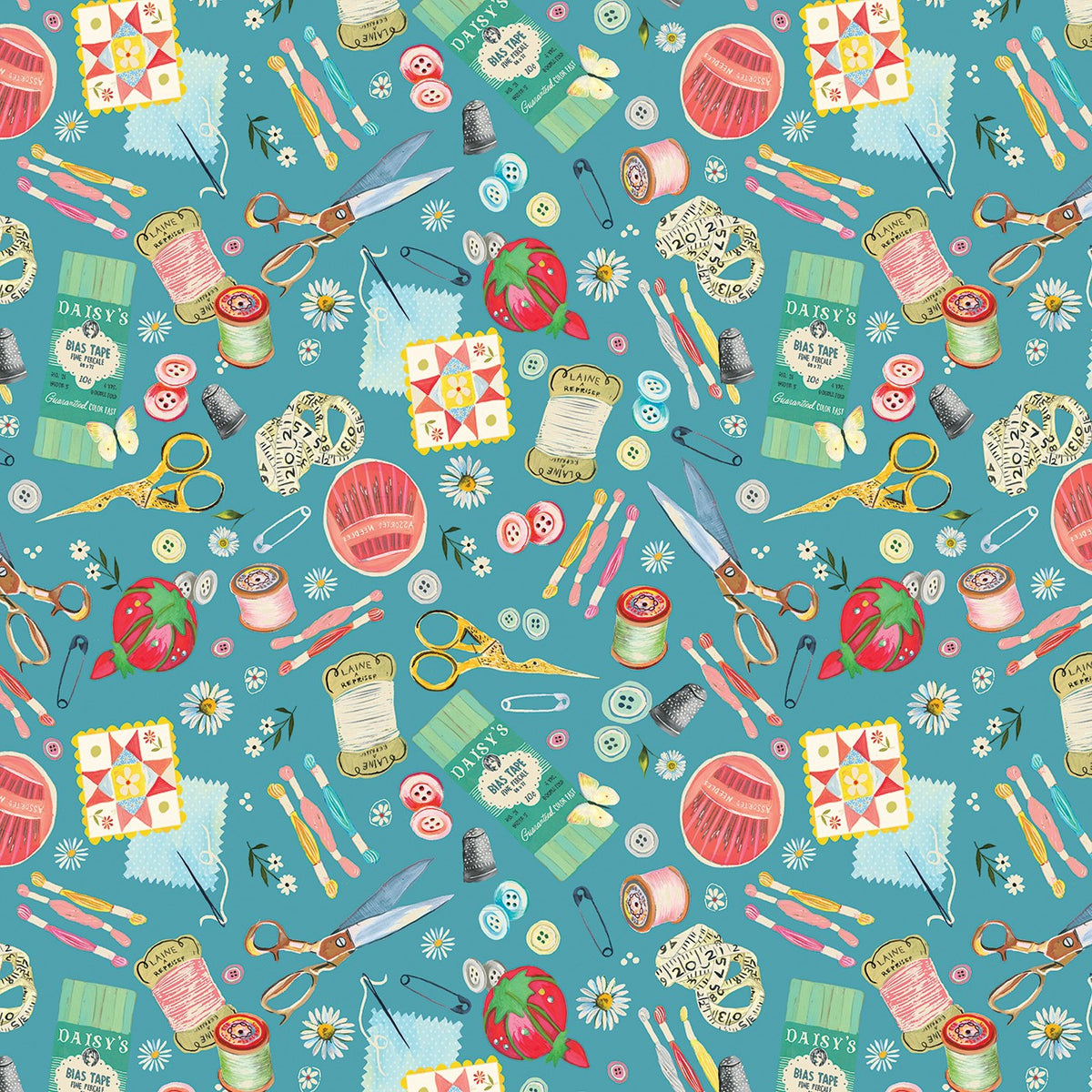 Love and Stitches || Love is the Thread || Teal