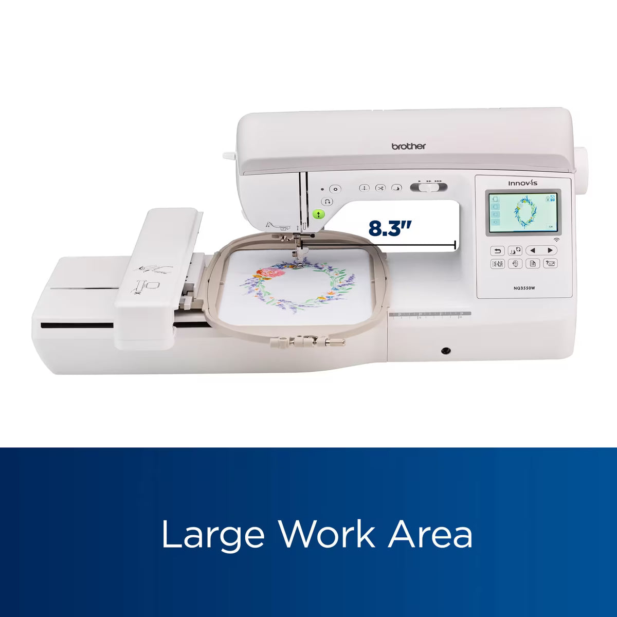 Brother NQ3550W Sewing, Embroidery & Quilting Machine with Wireless
