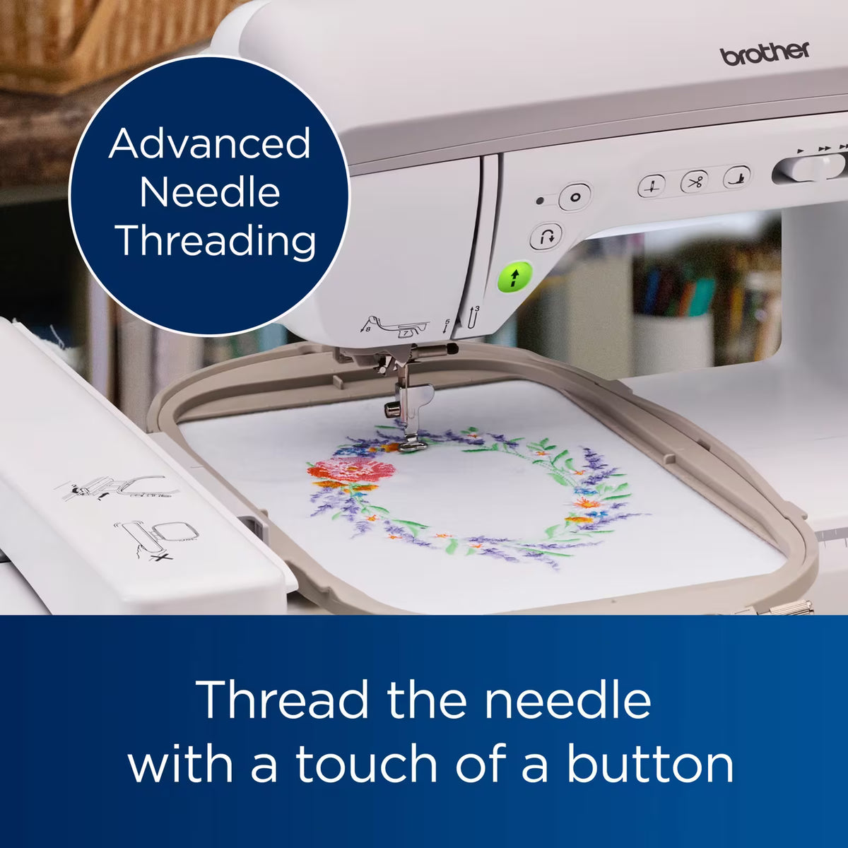 Brother NQ3550W Sewing, Embroidery & Quilting Machine with Wireless