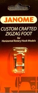 Janome Custom Crafted ZigZag Foot for Horizontal Rotary Hook Models 200137003