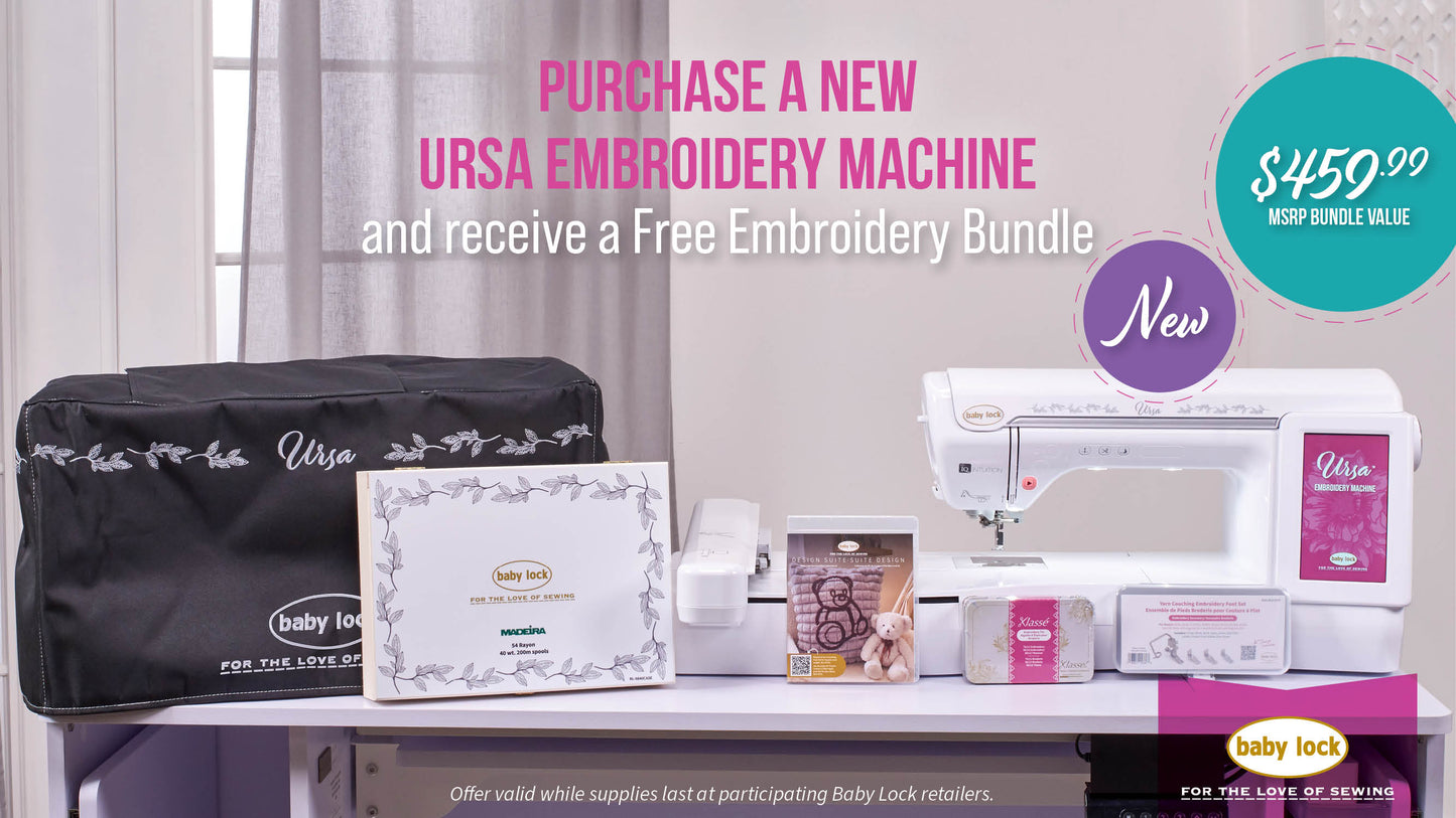 Baby Lock Ursa Embroidery Machine