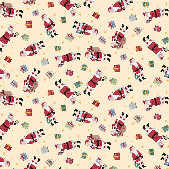 Country Christmas || Santa || Cream