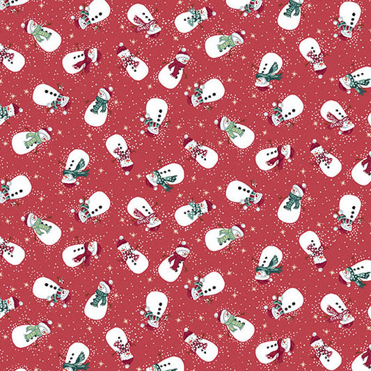Country Christmas || Snowmen || Red