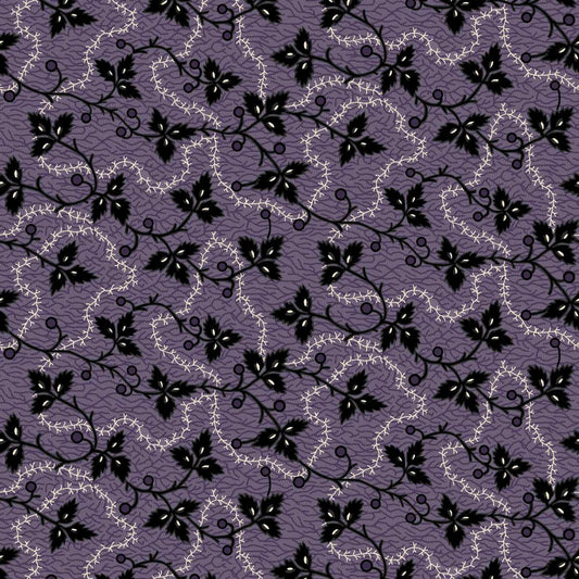 Mr Moon || Leaves and Vines || Purple