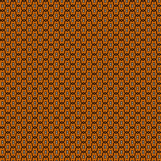 Mr Moon || Geometric || Orange