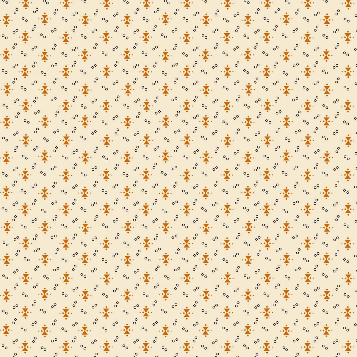 Mr Moon || Triangles and Dots || Cream